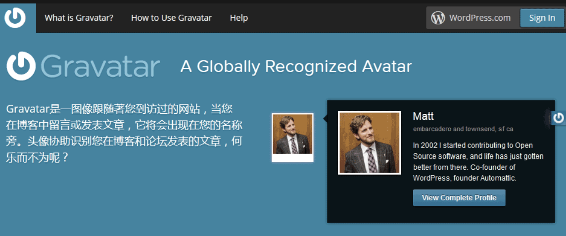 全球通用头像Gravatar用不成了？